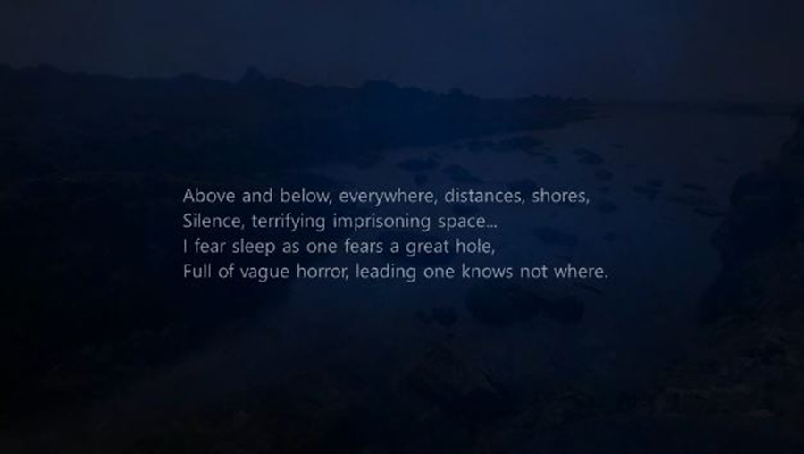 A heavy ship, a heavy bird, on the edge of an abyss (2019) Amy Cutler